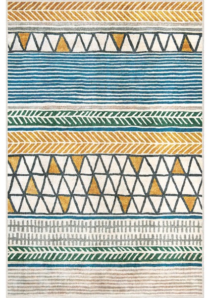 Dekoratif Yıkanabilir, Kaymaz Tabanlı, Modern Salon Oturma Odası Halısı - FR112 fırsatları