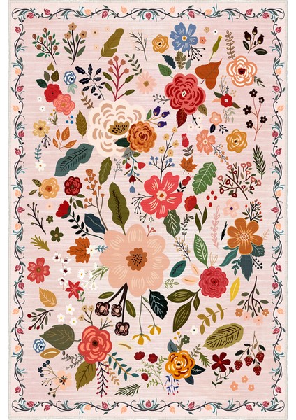 Dekoratif Yıkanabilir, Kaymaz Tabanlı, Modern Salon Oturma Odası Halısı - FR143 fırsatları