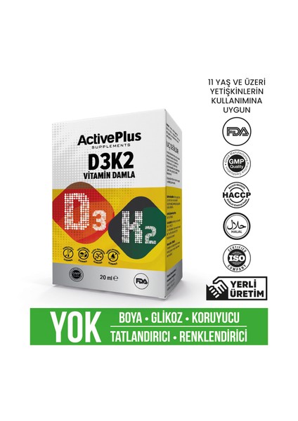 D3/k2 Vitamin Drop