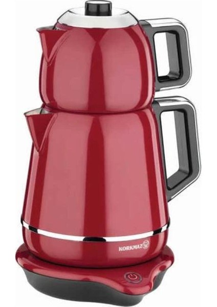 Kırmızı Elektrikli Çaydanlık A332, Şık ve Kullanışlı Tasarım