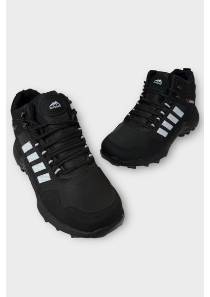 Erkek Soğuk Geçirmezkaydırmaz Taban Günlük Trekking & Outdoor Bot Siyah - Beyaz modelleri