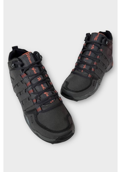 Erkek Kışlık Trekking Spor Bot Füme - Oranj fırsatları