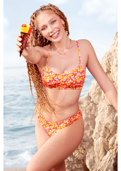 x Cornetto Çok Renkli Relax V Kesim Bikini Altı