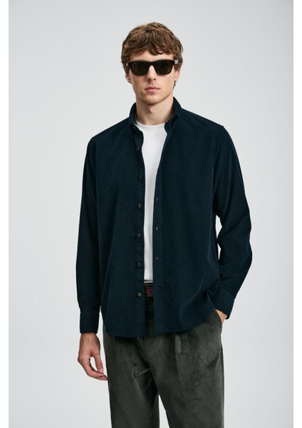 Erkek Gömlek Drew 112010682,LACIVERT,XL indirimleri