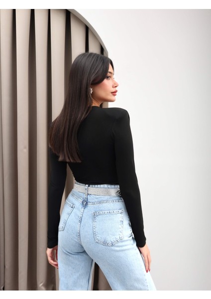 Ön Drapeli Uzun Kol Bluz indirimleri