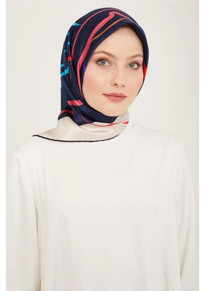 Çiçek Desenli Twill İpek Eşarp 24Ya9115 31 06 indirimleri