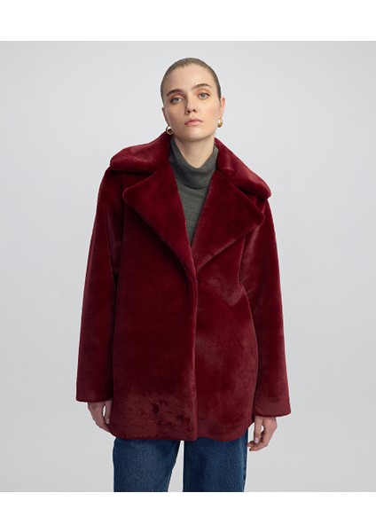 Geniş Yaka Pelüş Kaban IW6250008020035 modelleri