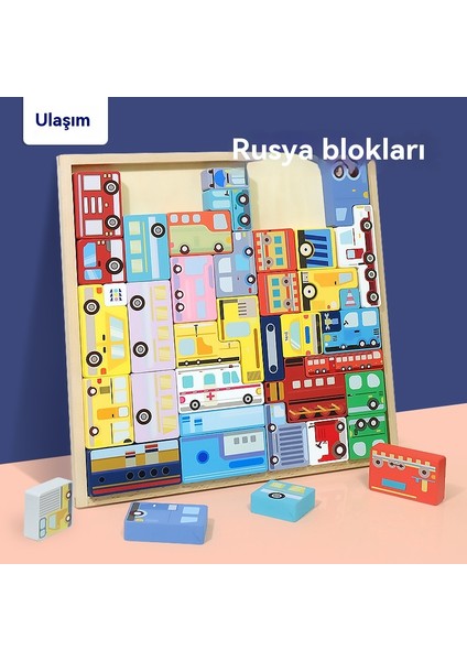 Tetris Büyük Hacimli 3D Yapboz Oyuncağı (Yurt Dışından) fırsatları