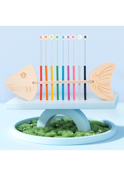 Eşleştirilmiş Balık Kemiği Takma Çubuklu Bulmaca Oyuncağı (Yurt Dışından) fırsatları