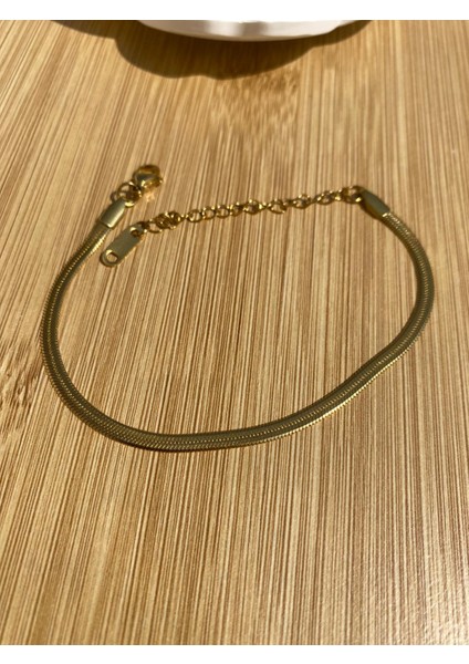 14 Ayar Kaplama Italyan Ezme Çelik Bileklik indirimleri