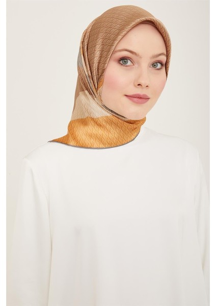 Monogram Desenli Twill İpek Eşarp 24Ya9111 85 07 indirimleri