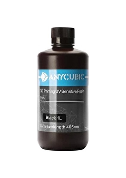 Siyah Reçine 1 kg 3D Baskı İçin Kolay Kullanım ve Profesyonel Sonuçlar fiyatları