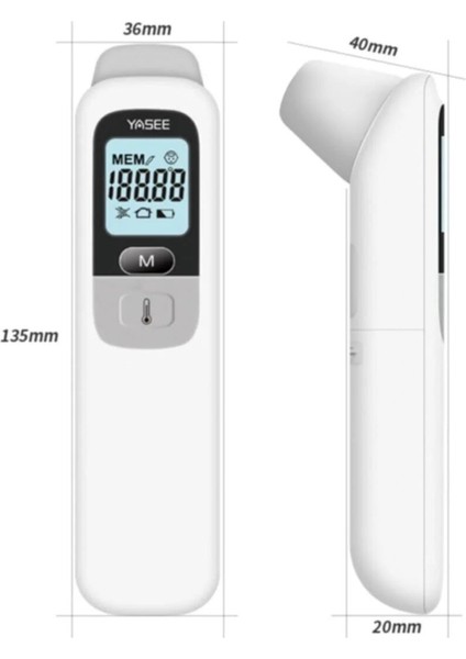 Temassız Ateş Ölçer FT-100B fırsatları