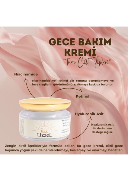 Nıght Cream Moisturizing Anti-Aging Gece Bakım Kremi fiyatları