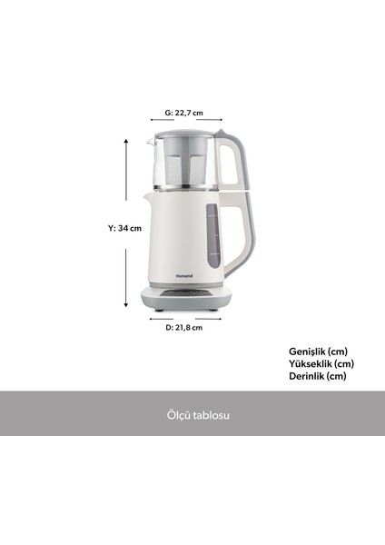 Royaltea 1757H Konuşan Çay Makinesi fiyatları