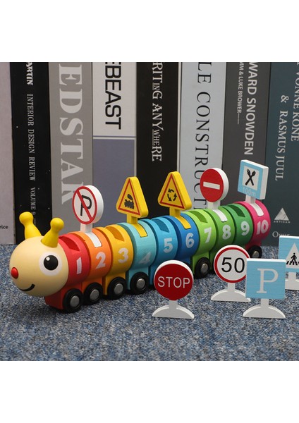 Tırtıl Sayılı Küçük Tren Eğitici Oyuncağı (Yurt Dışından) fiyatları