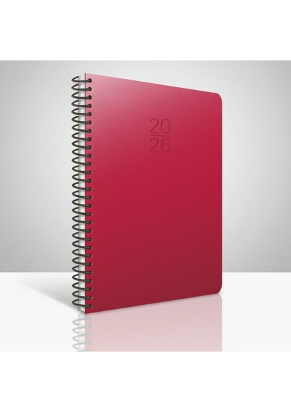 2026 Spiralli Sert Kapak Günlük AJANDA17X24 336 Sayfa 407-SEK