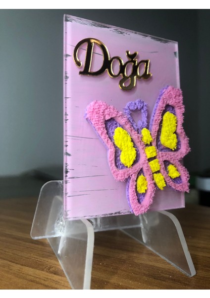 Hediyelik Magnet Dikdörtgen Pleksi Kelebekli Magnet 20 Adet fiyatları