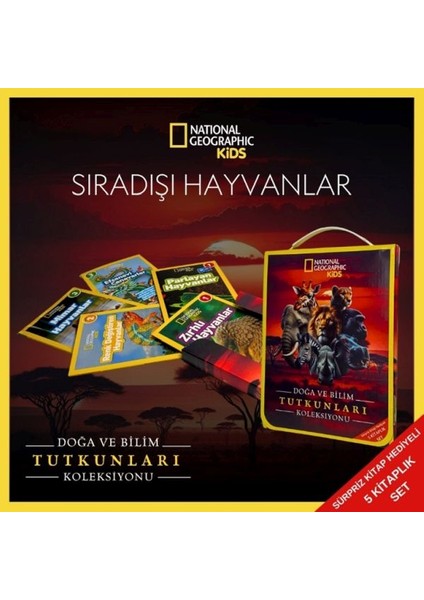 National Geographic Kids – Sıradışı Hayvanlar Koleksiyonu