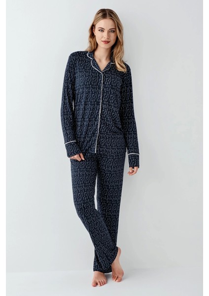 Arnetta 3430-S Kadın Gömlek Yaka Pijama Takımı fiyatları