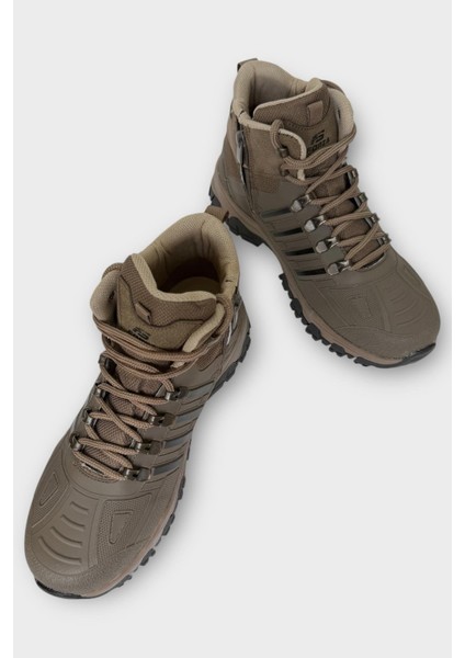 Unısex Soğuk Geçirmez Fermuarlı Trekking & Outdoor Bot Vizon modelleri