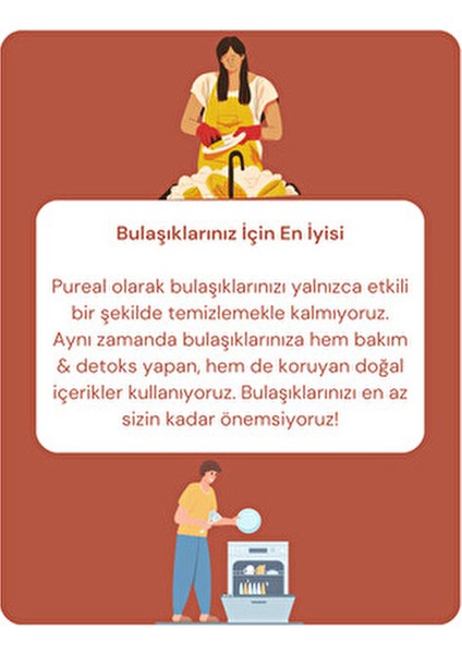 Doğal Bulaşık Makinesi Parlatıcısı Bitki Bazlı 100 Yıkama 500 ml Kireç Lekelerine Karşı indirimleri