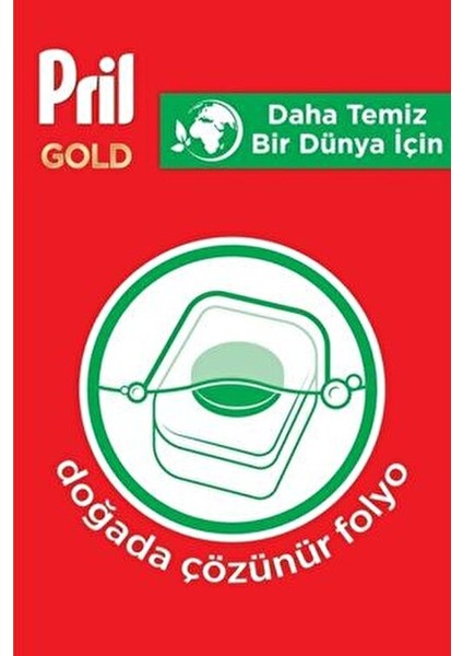 Gold Bulaşık Makinesi Deterjan Tableti 70 Yıkama Kokusuz Doğal İçerikli Temizlik