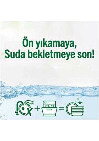 Power Sprey Mutfak ve Bulaşık İçin 3'ü 1 Arada Temizlik 500 ml 3 Adet Yağda Etkili