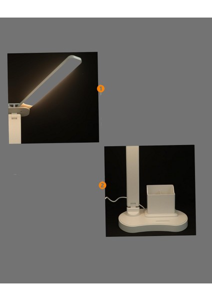 Depomix Göz Koruyucu LED Okuma Lambası | Titreşimsiz Işık, Kalemlik ve Stand Fonksiyonlu fiyatları