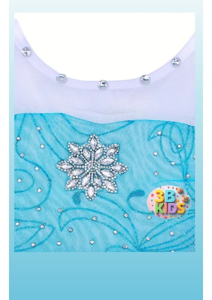 Elsa Frozen Kostüm Seti (Peruklu Set) modelleri