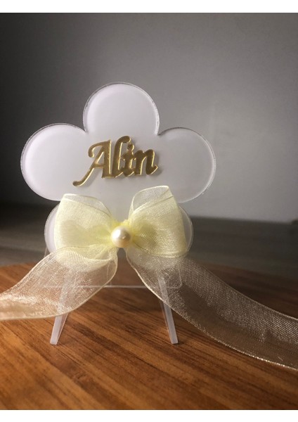 Hediyelik Magnet Papatya Pleksi Incili Kurdeleli 20 Adet fiyatları