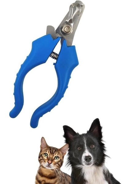 Buffer® Evcil Hayvan Kedi ve Köpek Paslanmaz Çelik Yaylı Tırnak Makası ve Düzeltme