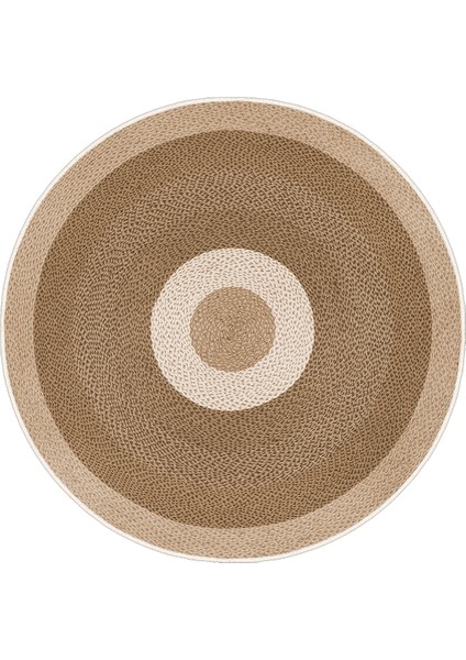 Dekoratif Yıkanabilir, Yuvarlak Kaymaz Tabanlı, Yuvarlak Salon Oturma Odası Halısı - WOOPAMUK494 modelleri