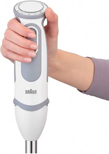 Rondo Çok Fonksiyonlu Mikser Seti, Beyaz, Güçlü ve Hızlı Karıştırıcı, 5 Parça