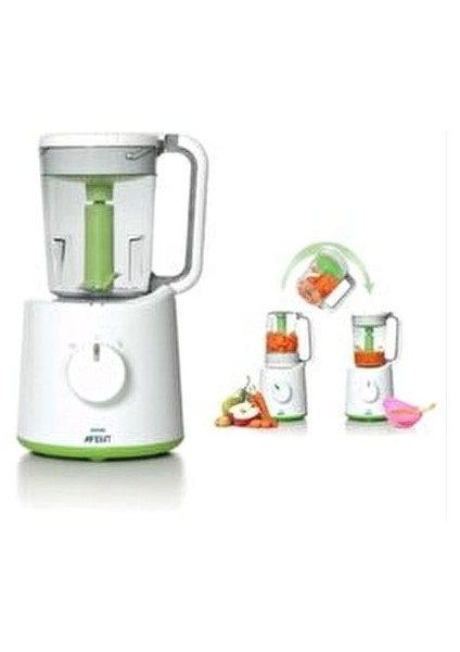 2 Yıl Buharlı Pişirici ve Blender 0% BPA Kolay Temizlenebilir Geniş Kapasite modelleri