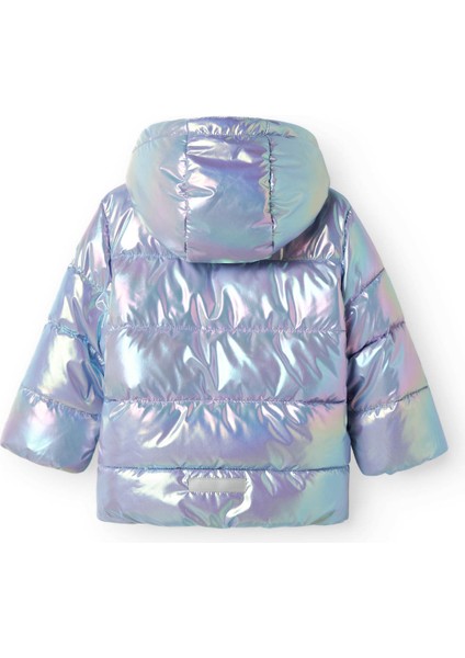 Nmfmolına Puffer Jacket S Mor Kız Çocuk Mont