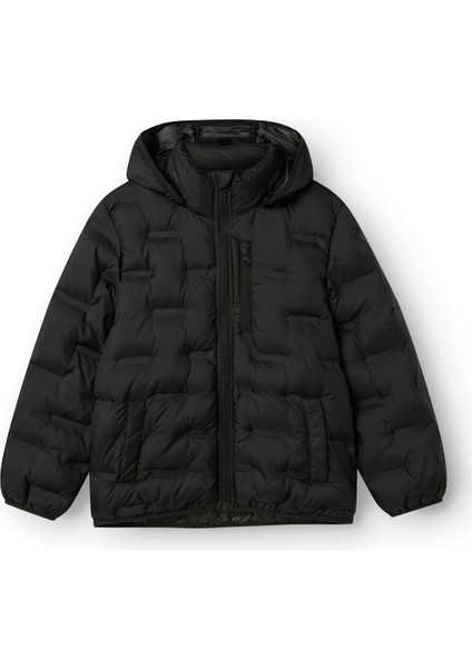 Nkmmason Jacket1 Siyah Erkek Çocuk Mont