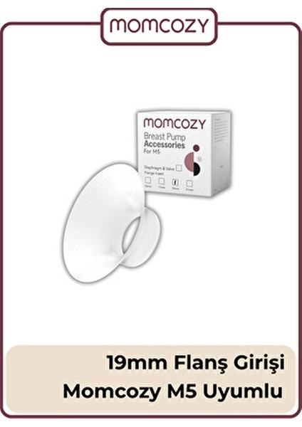 Flanş Girişi 19 mm M5 Göğüs Pompası Aksesuarı Kolay Temizlik Özelliğiyle