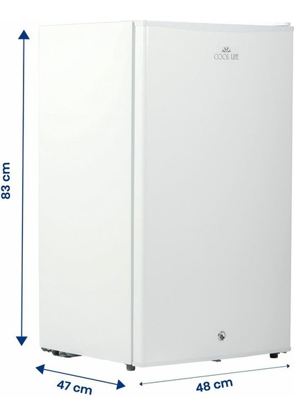 cm 90 Litre Tekne Karavan Buzdolabı 12/24 Volt - Beyaz modelleri