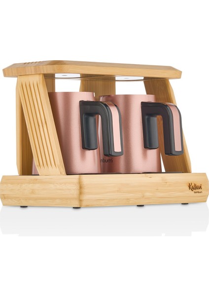 Bej Bronz Türk Kahve Makinesi Ikili Seti, Şık ve Kullanışlı Kahve Deneyimi modelleri