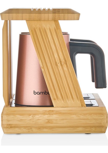 Bej Bronz Türk Kahve Makinesi Ikili Seti, Şık ve Kullanışlı Kahve Deneyimi fırsatları