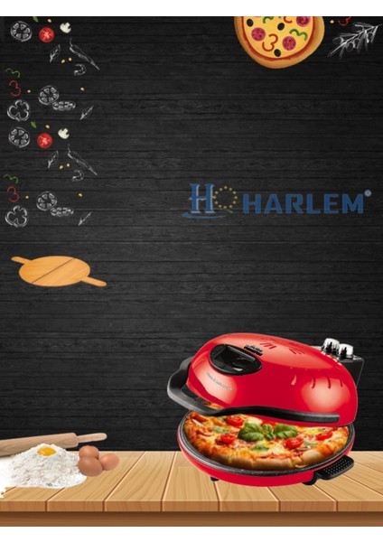 2000W Tava, Lahmacun ve Pizza Pişirme, Ekmek Yapma, Kırmızı Renk fiyatları