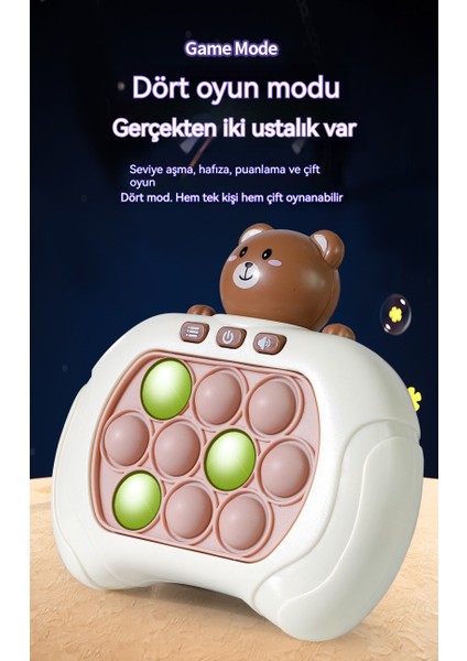 Çocuklar Için Hızlı Zorluk Aşama Oyunu, Top Kazıcı Oyuncağı, Bas-Bas Eğlenceli Zihinsel Gelişim ve Stres Giderici Oyuncak (Yurt Dışından) fırsatları