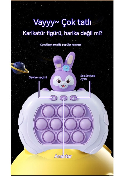 Çocuklar Için Hızlı Zorluk Aşama Oyunu, Top Kazıcı Oyuncağı, Bas-Bas Eğlenceli Zihinsel Gelişim ve Stres Giderici Oyuncak (Yurt Dışından) indirimleri