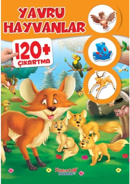 Yavru Hayvanlar 120+ Çıkartma