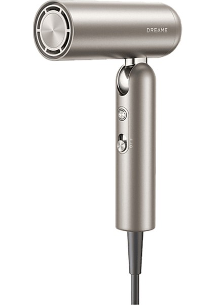 Titanyum Altın Renkli Saç Kurutma Makinesi, Güçlü ve Şık Tasarım