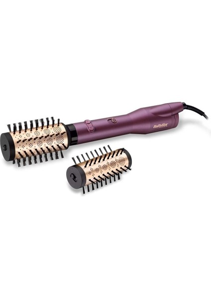 Mor Hava Üflemeli Döner Başlıklı Saç Şekillendirici, 2 Başlık, 650W, Pratik Kullanım fiyatları
