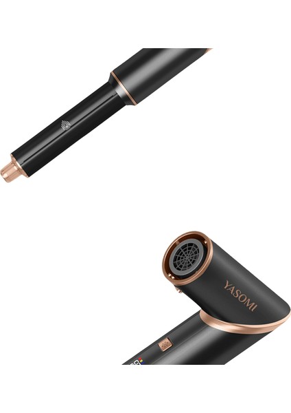 9in1 Çok Yönlü Hava Üflemeli Saç Şekillendirme Cihazı Siyah