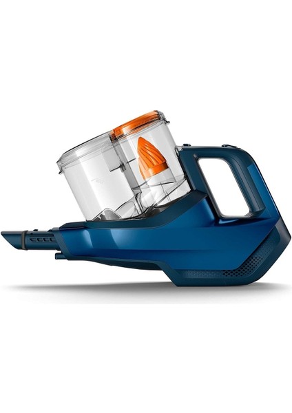 Bej Renkli 21.6 V Şarjlı Dikey Elektrikli Süpürge