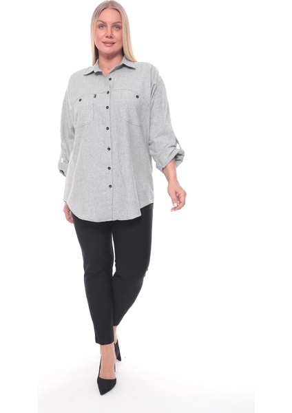 Cotton Büyük Beden Kadın Gömlek fiyatları